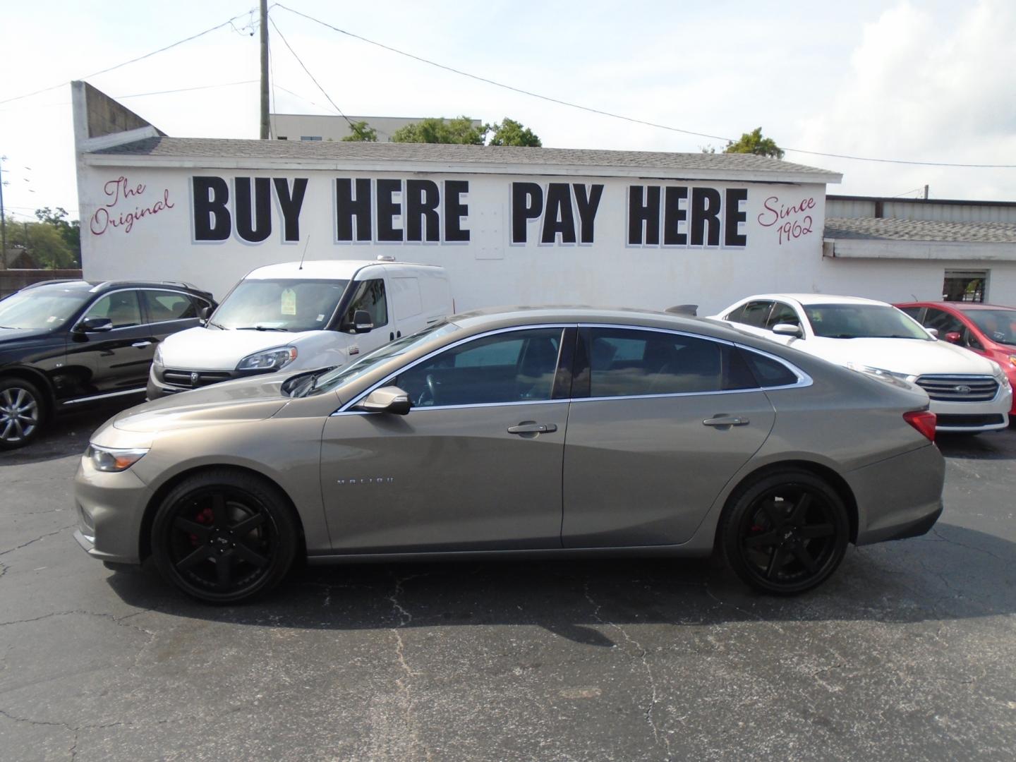 2018 Chevrolet Malibu LT (1G1ZD5ST1JF) with an 1.5L L4 DOHC 16V engine, 6A transmission, located at 6112 N Florida Avenue, Tampa, FL, 33604, (888) 521-5131, 27.954929, -82.459534 - Photo#0